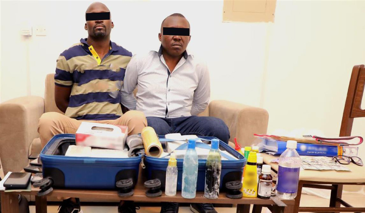 Two men held in Qatar for trying to con people in wash wash scam